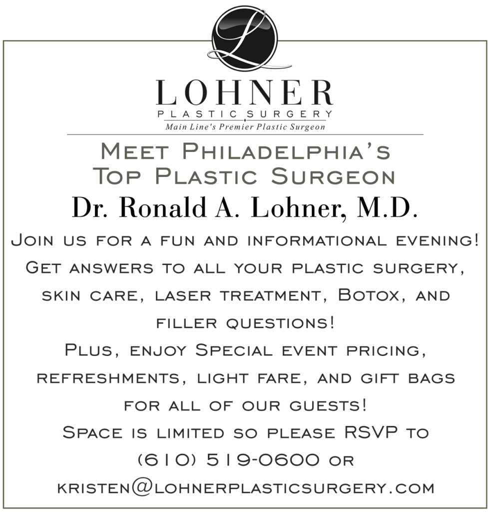 Meet Dr. Lohner, Philadelphia's Top Plastic Surgeon