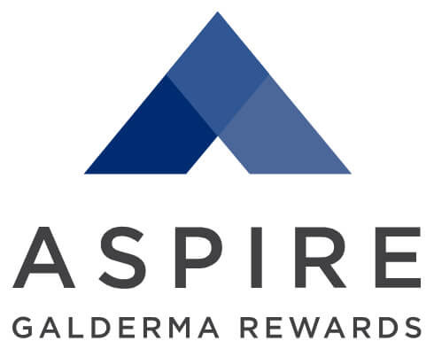 Aspire Galderma Rewards logo